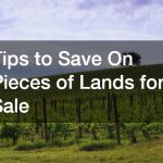 Tips to Save On Pieces of Lands for Sale